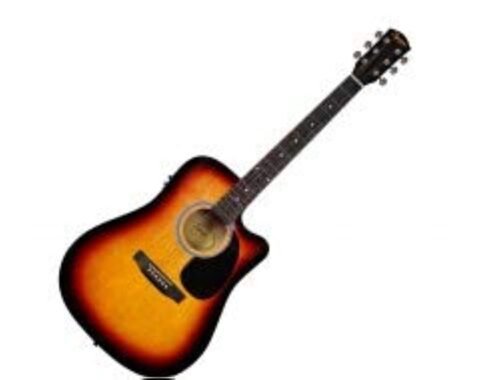 Fender Squier SA-105CE Electro-Acoustic Guitar - Sunburst 0930307032