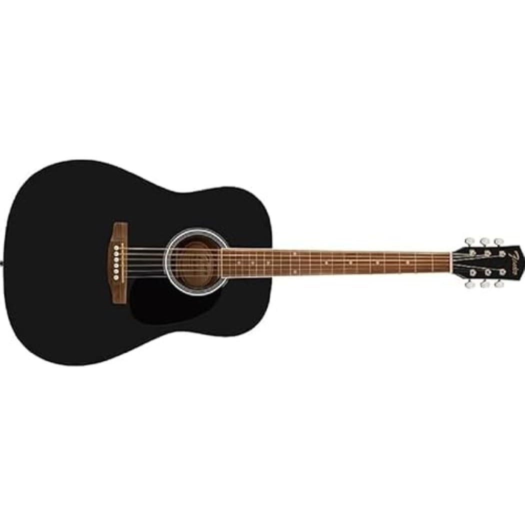 Fender FA25 Dreadnought Acoustic Guitar 0971910006 - Black