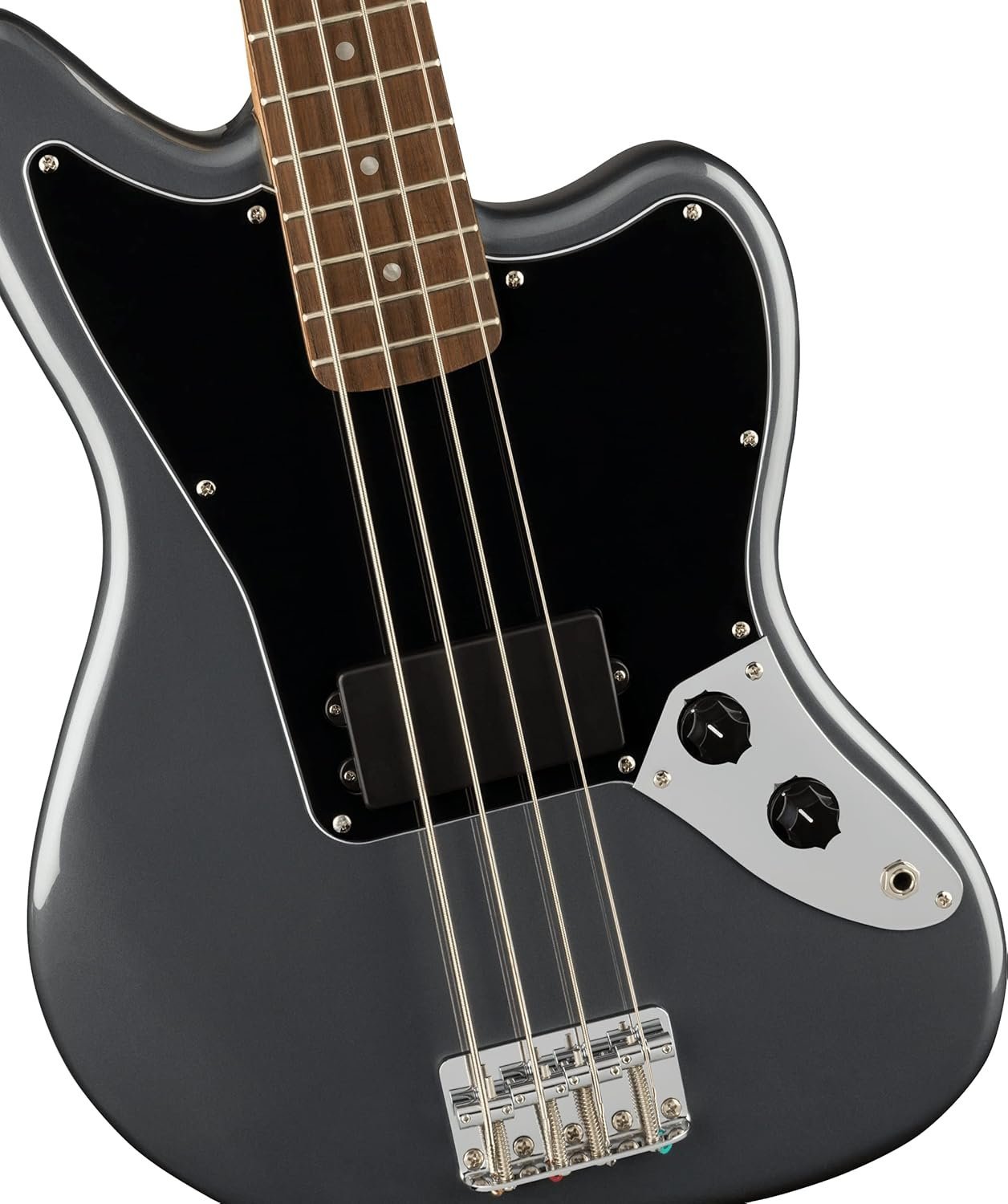 Fender Squier Affinity Jaguar Bass Laurel Charcoal Frost Metallic 0378501569