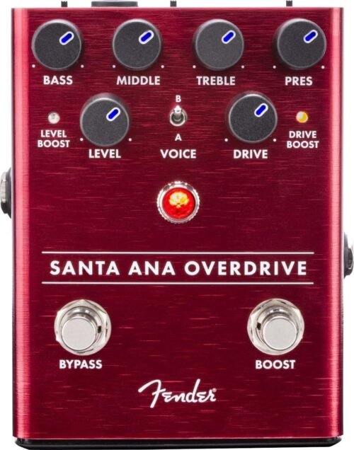6814b320a89babe3e5d42d95011a9fac103e00c604d571a453de8.jpg Fender Santa Ana Overdrive Guitar Pedal 0234533000