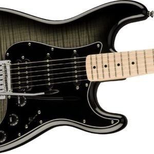 Fender Squier Affinity Stratocaster FMT HSS Maple Fingerboard Electric Guitar - Black Burst 0378153539