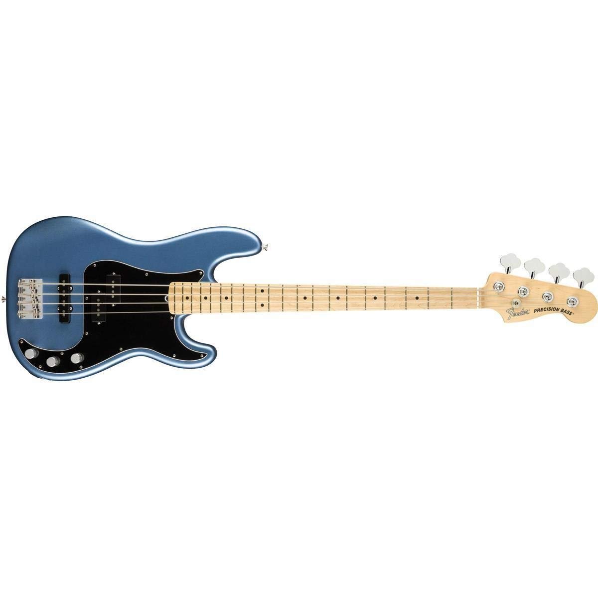 Fender American Performer Precision Bass Maple Fingerboard Electric Guitar 0198602302 - Satin Lake Placid Blue