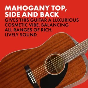 Fender Acoustic Guitar Dreadnought Solid CD60S Mahogany 970110022