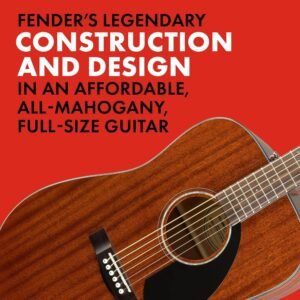 Fender Acoustic Guitar Dreadnought Solid CD60S Mahogany 970110022