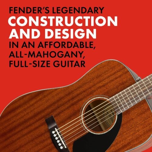 Fender Acoustic Guitar Dreadnought Solid CD60S Mahogany 970110022