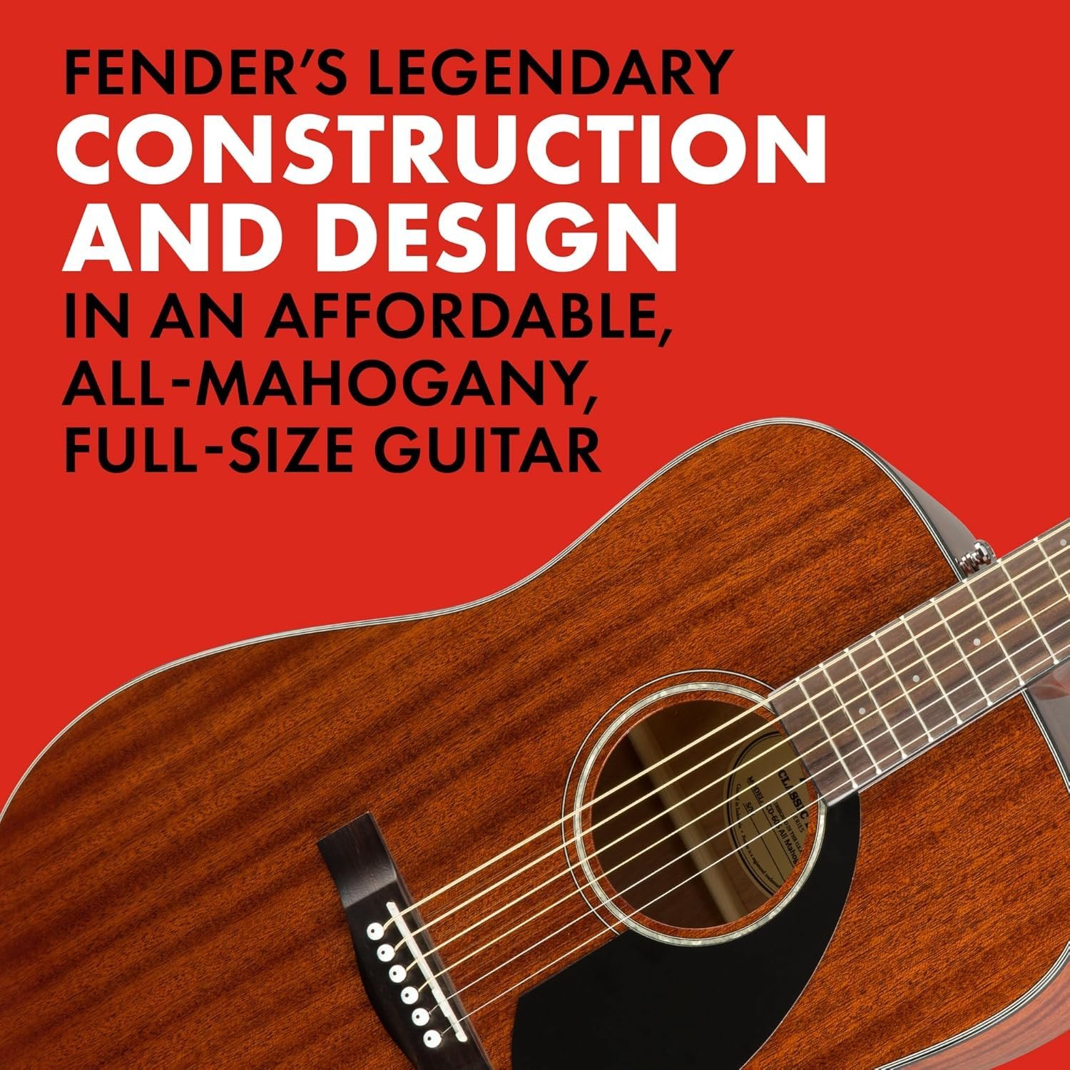 6814b904258e2a9ecf2ea3bd4da4a705465ab82141bf6697f4104-2.jpg Fender Acoustic Guitar Dreadnought Solid CD60S Mahogany 970110022
