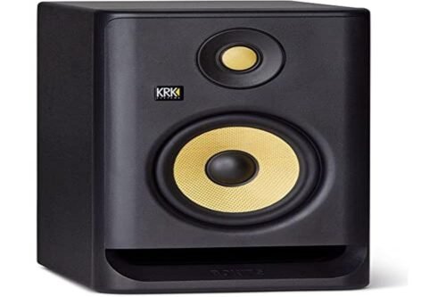 681de0ee127a26cd88a84ec52e3329bfa746ef1bf024d09cf1fd9.jpg KRK ROKIT RP5 G4 cm 12.7 cm (5") Powered Computer Studio Monitor Speakers (Black, Single)