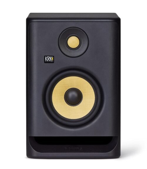 KRK ROKIT RP5 G4 cm 12.7 cm (5") Powered Computer Studio Monitor Speakers (Black, Single)