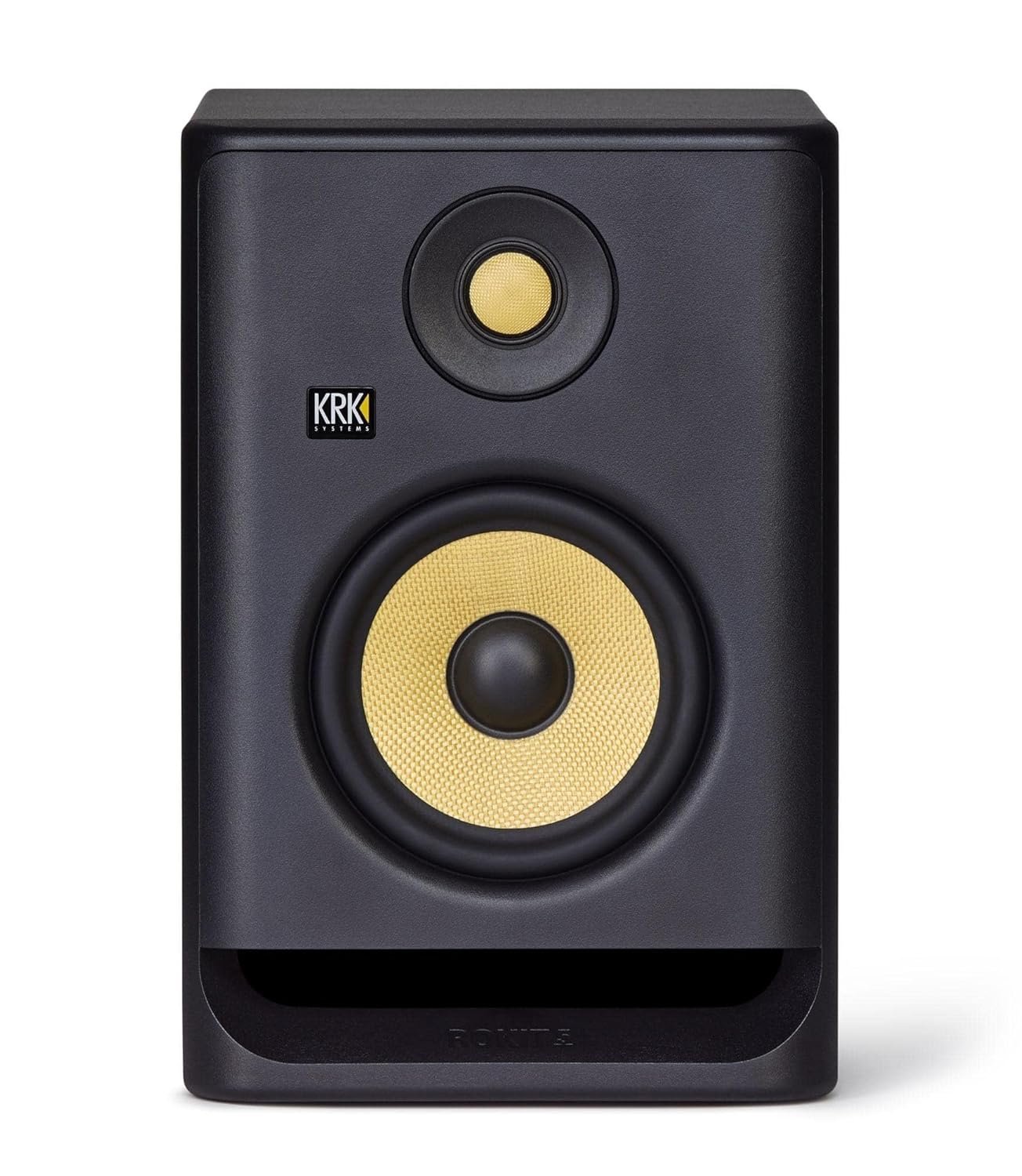 KRK ROKIT RP5 G4 cm 12.7 cm (5") Powered Computer Studio Monitor Speakers (Black, Single)