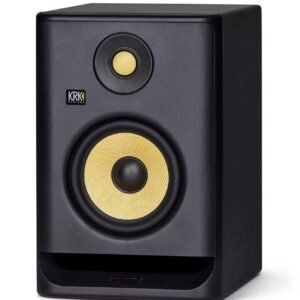 KRK ROKIT RP5 G4 cm 12.7 cm (5") Powered Computer Studio Monitor Speakers (Black, Single)