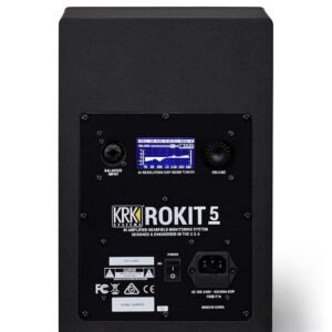 KRK ROKIT RP5 G4 cm 12.7 cm (5") Powered Computer Studio Monitor Speakers (Black, Single)