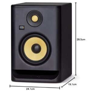 KRK ROKIT RP5 G4 cm 12.7 cm (5") Powered Computer Studio Monitor Speakers (Black, Single)
