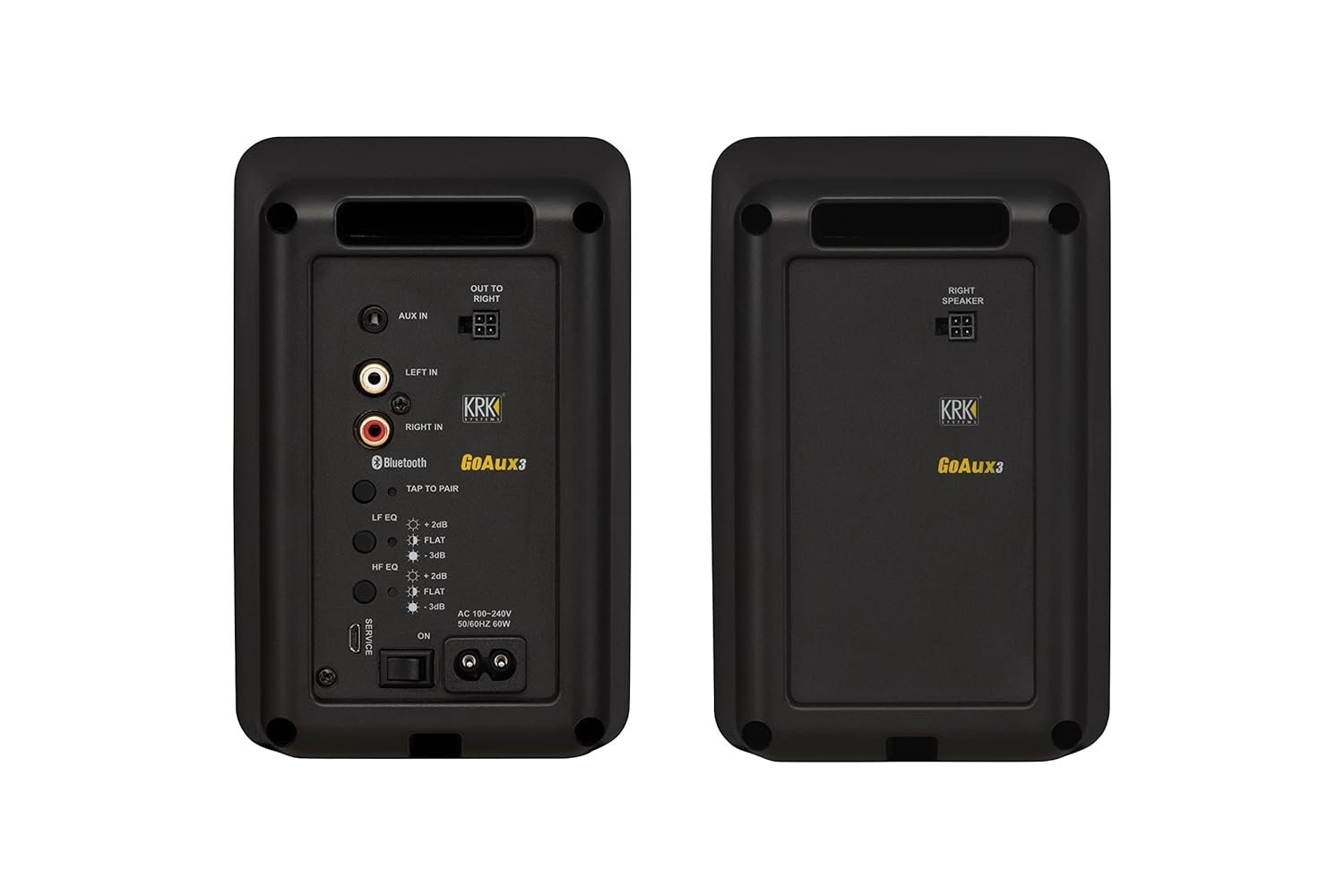 KRK GoAux 3 3" Portable Monitors (GOAUX3-NA)