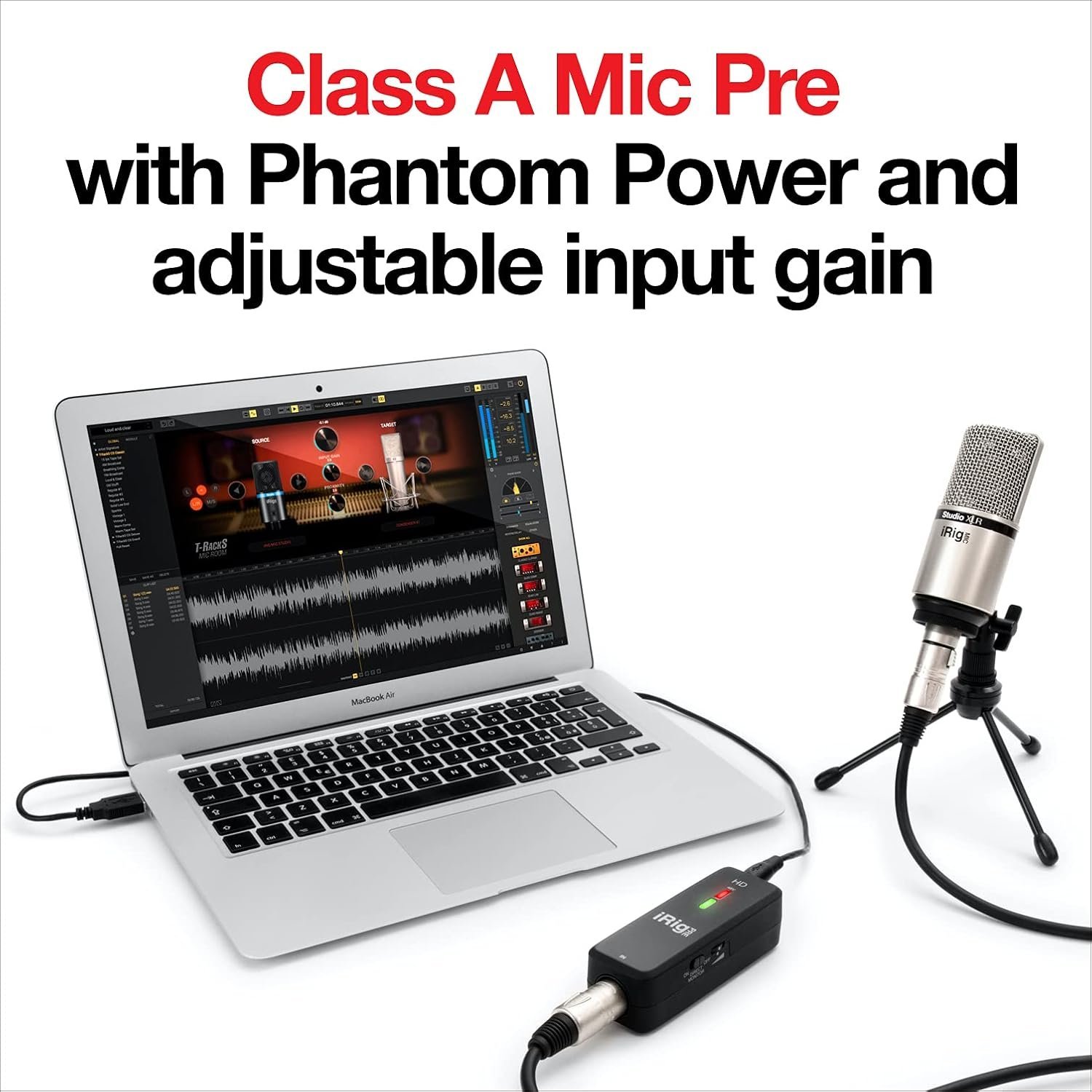 681df46618800d2760f7ef3bd134b6ab3c436278c50114ce62e5a.jpg IK Multimedia iRig Pre HD Microphone Interface with Studio Quality Preamp