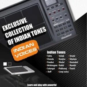 New Carlsbro OKTA A Electronics Percussion Pad with Indian Tunes