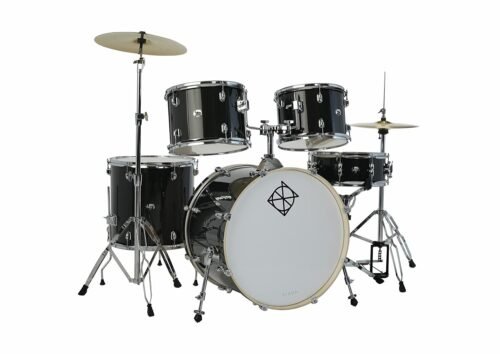 6821dda19d7586cc9f5875df9ffc1cc6804ae1336a2d7fc6f663a-1.jpg Dixon Drums Spark Standard Series 5 Piece Acoustic Drum Kit with Hardware - Misty Black