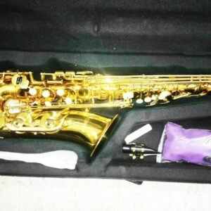 Havana Alto Saxophone Gold laquer With Case