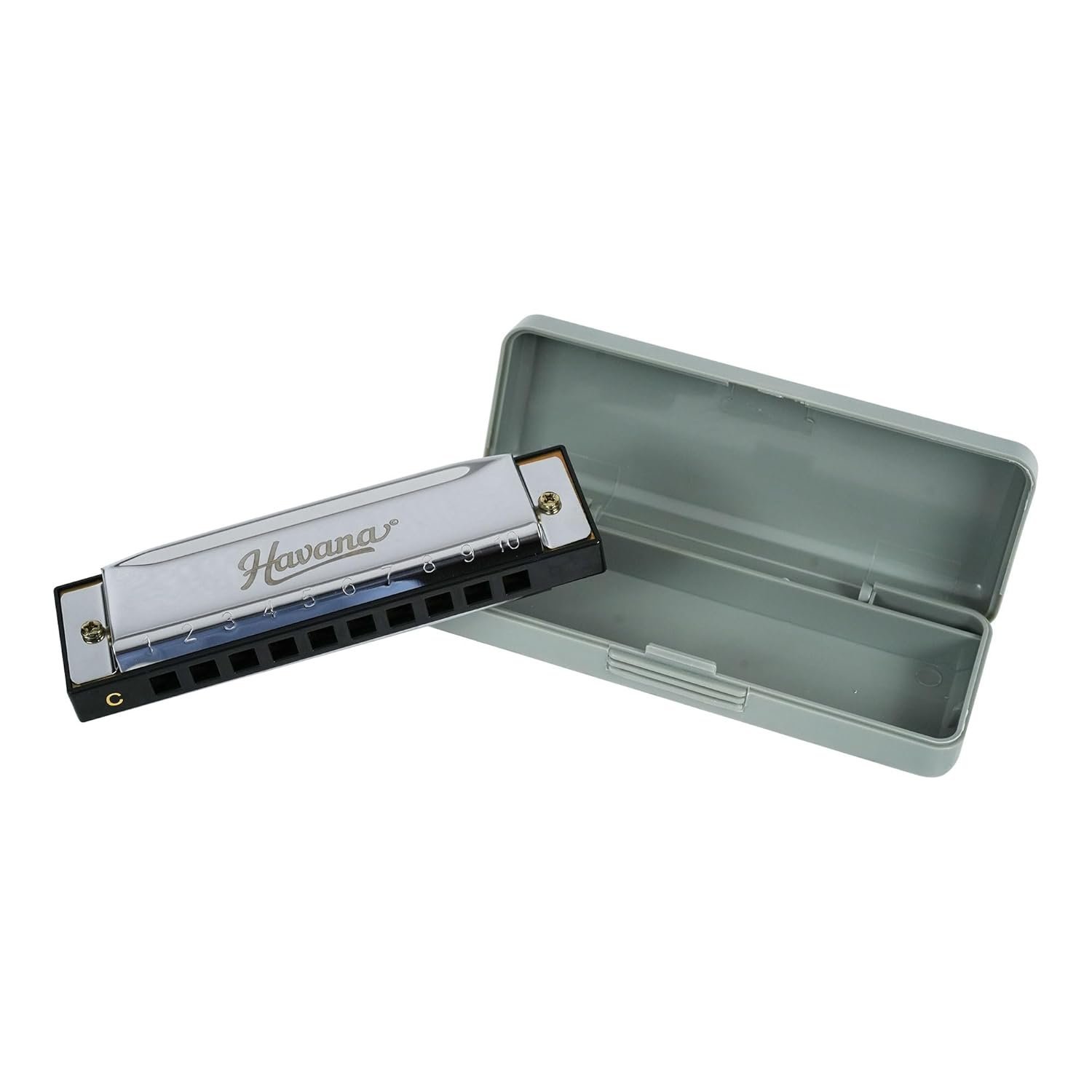 6821e1b24deb328130c82597cbb5e4330217e05a270221700208f.jpg Havana DF10C Harmonica 10 Hole C Scale