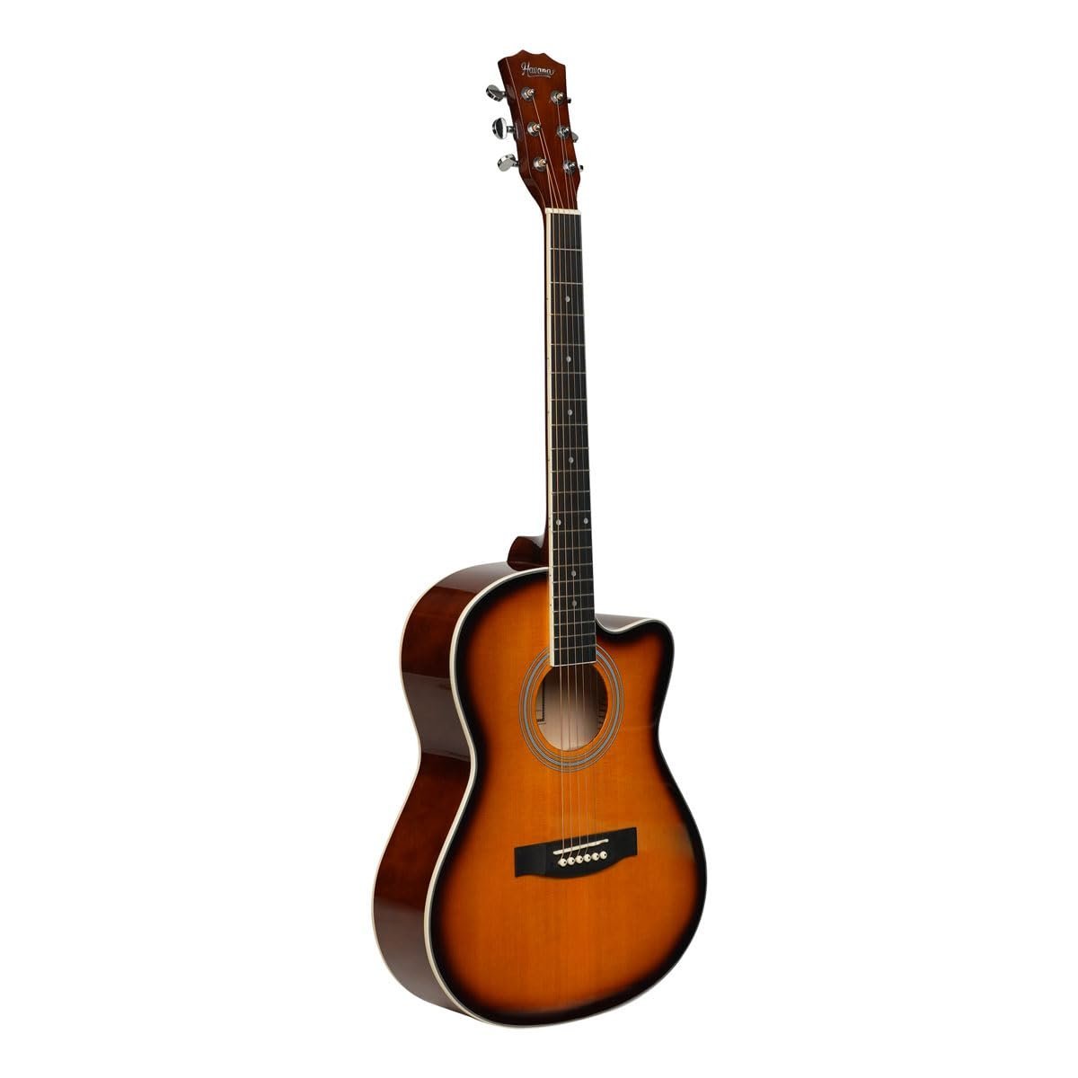 6821e3a4848c9c999a7dc1b8784b6025f20fdd121828d895cf6eb.jpg Havana HAC-39 Cutaway Acoustic Guitar - Sunburst color