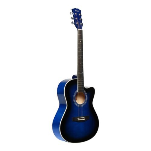 6821e3b7a34277f206c79ae0fb492d83c9d714530651aa6302d31.jpg Havana HAC-39 Cutaway Acoustic Guitar - Blue Color
