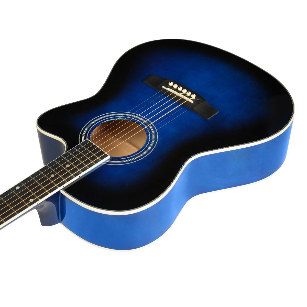 6821e3ba3bb8ebdf36f0d7a81e19735a9e273bfea18dc5ddf4582.jpg Havana HAC-39 Cutaway Acoustic Guitar - Blue Color