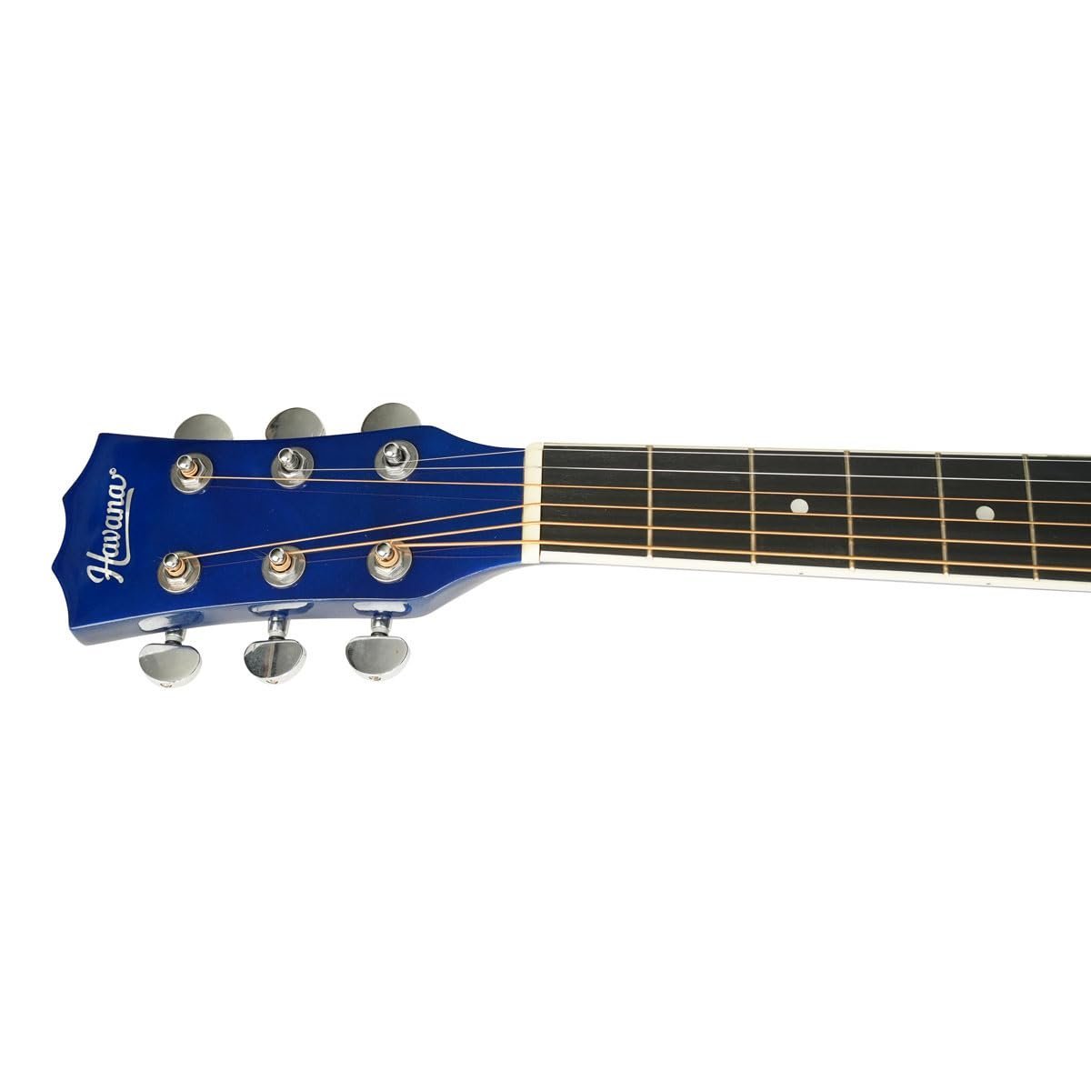 6821e3bbbe32d7ea61427ba16afd6d15efaf23736551f3bce42c4-1.jpg Havana HAC-39 Cutaway Acoustic Guitar - Blue Color