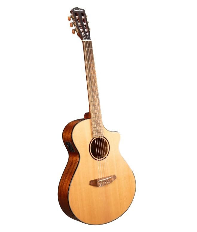 6821e54913fdf12ef6e8617145bbea6f3a228b1217209bb174554-1.jpg Breedlove Discovery S Concert Nylon CE, Red Cedar-African Mahogany Acoustic Guitar