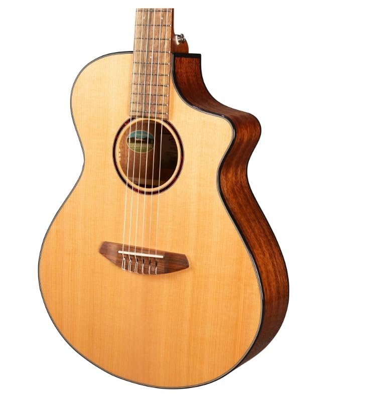 6821e54a3d79831dbb060d504196185c4ef7ab57cec3b9b6ba939.jpg Breedlove Discovery S Concert Nylon CE, Red Cedar-African Mahogany Acoustic Guitar