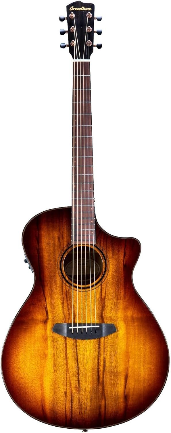 Breedlove Pursuit Exotic S Concerto CE Tiger's Eye Acoustic Guitar