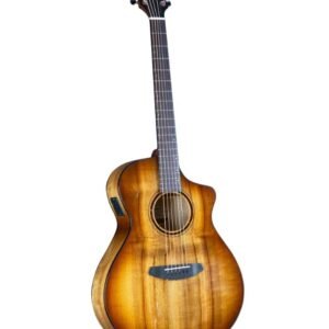 Breedlove Pursuit Exotic S Concert, Amber CE, Myrtlewood Body and Top, Acoustic-Electric Guitar