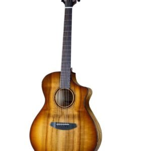 Breedlove Pursuit Exotic S Concert, Amber CE, Myrtlewood Body and Top, Acoustic-Electric Guitar