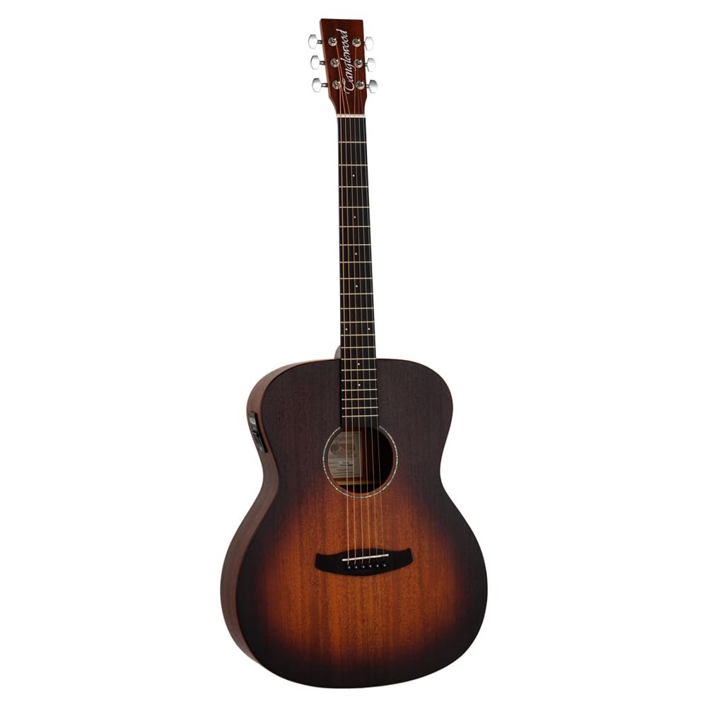 682f334e5a3471278bb08dc0f875a0b0498e54c77dfff89d5b595.jpg Tanglewood Crossroads TC3E Electro Acoustic Guitar, Orchestra, Whiskey Barrel Burst Satin Finish