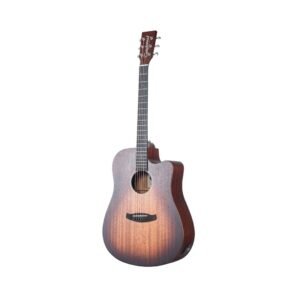 Tanglewood Crossroads TC5CE Semi Acoustic Guitar, 6 Strings, Dreadnought Cutaway, Whiskey Barrel Burst Satin Finish Tanglewood Crossroads TC5CE Semi Acoustic Guitar, 6 Strings, Dreadnought Cutaway, Whiskey Barrel Burst Satin Finish