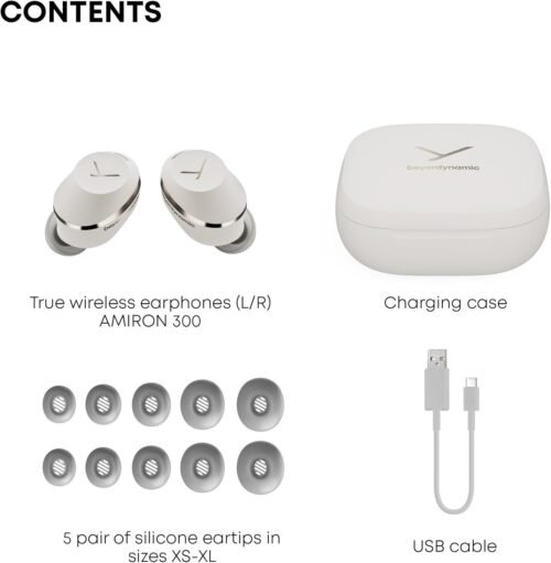 6833087d8877f3e4434a9d009152507e3c14c8bafbb96c01f5fdb.jpg beyerdynamic Amiron 300 True Wireless Earbuds (Cream)