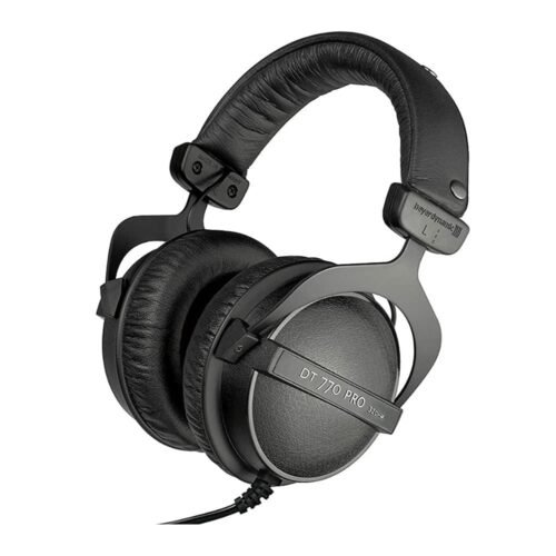 Beyerdynamic Dt 770 Pro 32 Ohm Studio Wired Over Ear Headphones Without Mic (Black)