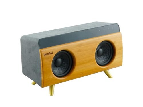 683477ec3ed8f9c9d14f5fbe3edcc51392c6465d3ed90c7cacca6.jpg Gemini BRS-230 Modern Bamboo Bluetooth Speaker - 30 Watt - Mic (Bamboo)