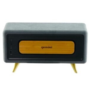 Gemini BRS-230 Modern Bamboo Bluetooth Speaker - 30 Watt - Mic (Bamboo)