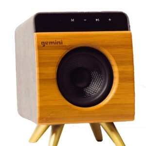 68357a6c05293c9dcf0205e0ada706b189f5cfba3cf54abb5328b.jpg Gemini BRS-130 Modern Bamboo Bluetooth Speaker - 12 Watts - (Bamboo)