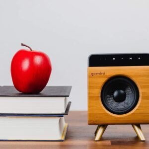 68357a6ece4061ffe6a6924c00cf5035234fc2c5f38d2b747e7e0.jpg Gemini BRS-130 Modern Bamboo Bluetooth Speaker - 12 Watts - (Bamboo)