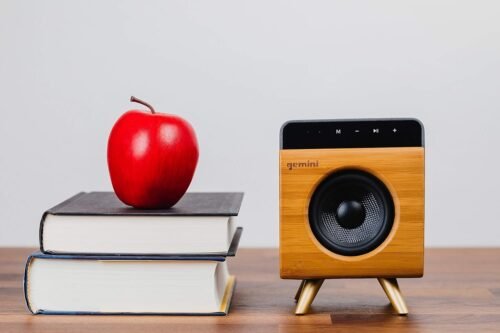 Gemini BRS-130 Modern Bamboo Bluetooth Speaker - 12 Watts - (Bamboo)