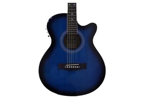 6836c1759768eb8da66a3d38c43039f57b33a84027f749542c6c3.jpg Hertz HZA4000 Acoustic Guitar - Blue