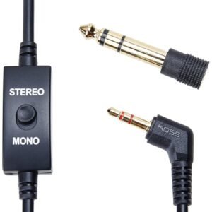 Koss QZ-99 Noise Reduction Stereophone, Black