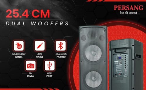 PERSANG Onyx 10 60W Bluetooth Tower Speaker