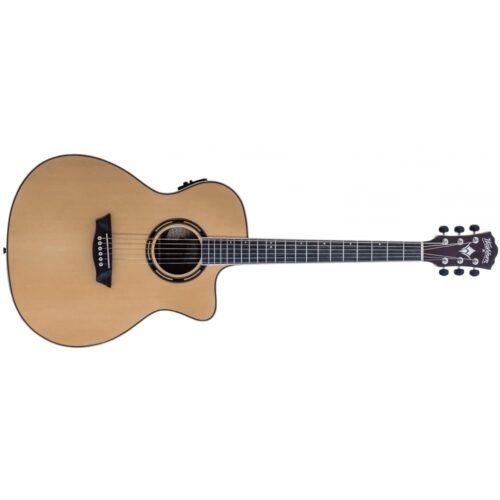 Washburn Apprentice AG70CE Electro-Acoustic Guitar With Gig Bag - Natural Washburn Apprentice AG70CE Electro-Acoustic Guitar With Gig Bag - Natural