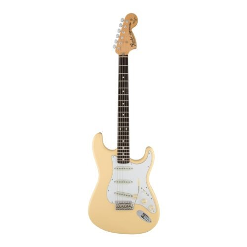 Fender Yngwie Malmsteen Stratocaster Electric Guitar 0107110841 - Vintage White