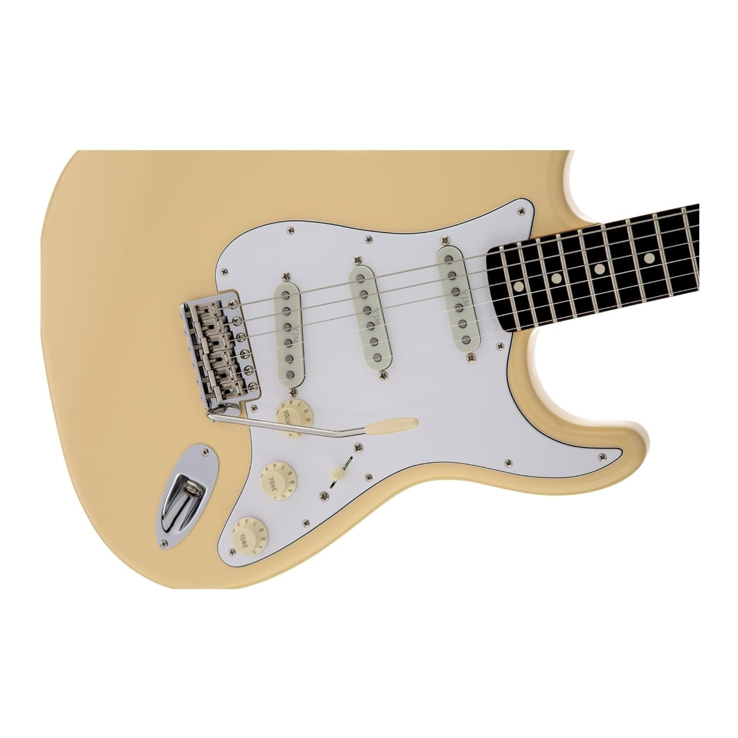 Fender Yngwie Malmsteen Stratocaster Electric Guitar 0107110841 - Vintage White