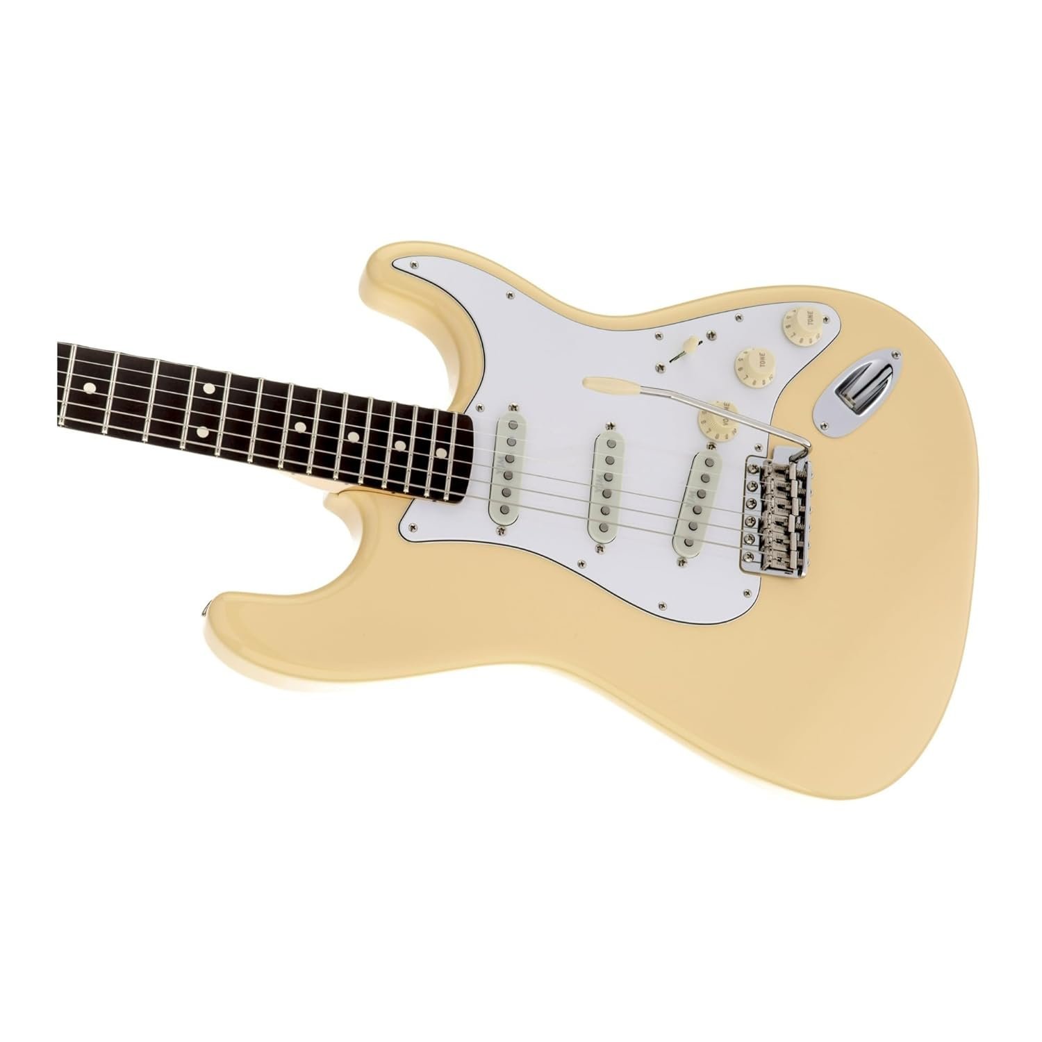 Fender Yngwie Malmsteen Stratocaster Electric Guitar 0107110841 - Vintage White