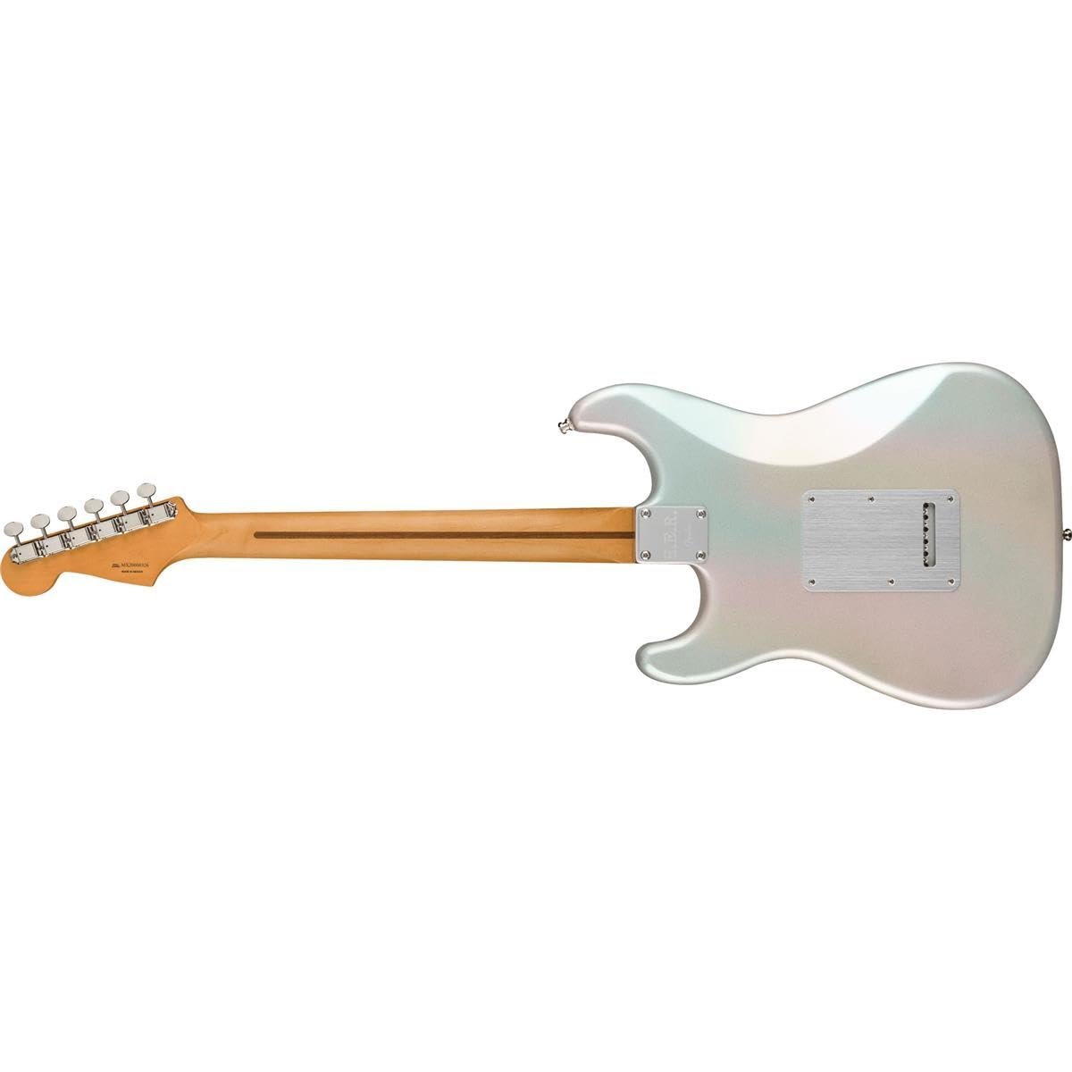 Fender 6 String Solid-Body Electric Guitar, Right, Chrome Glow (0140242343)
