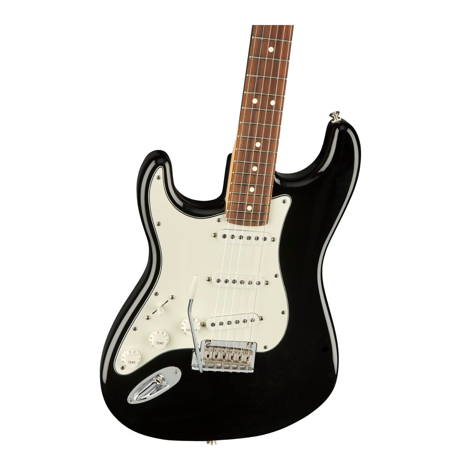 Fender Player Stratocaster Pau Ferro Fingerboard SSS Left Handed Electric Guitar 0144513506 Black