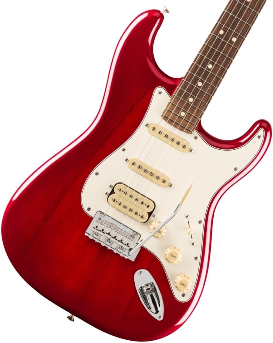 Fender Player II Stratocaster HSS Slab Rosewood Fingerboard Electric Guitar 0140540525 - Transparent Cherry Burst